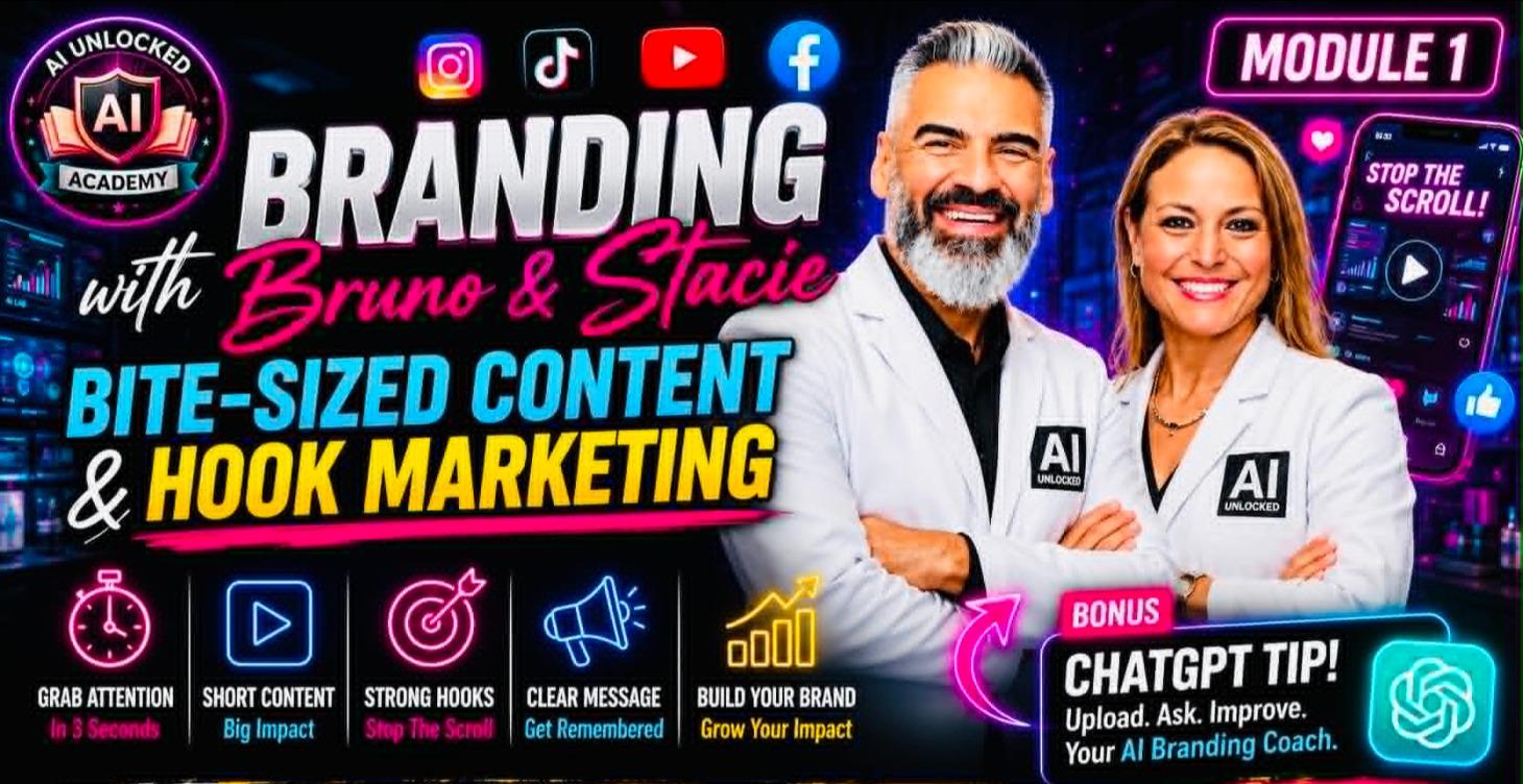 BRANDING TIPS with Bruno & Stacie