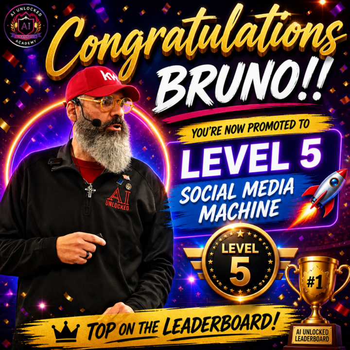 Level 5 - Congratulations Bruno