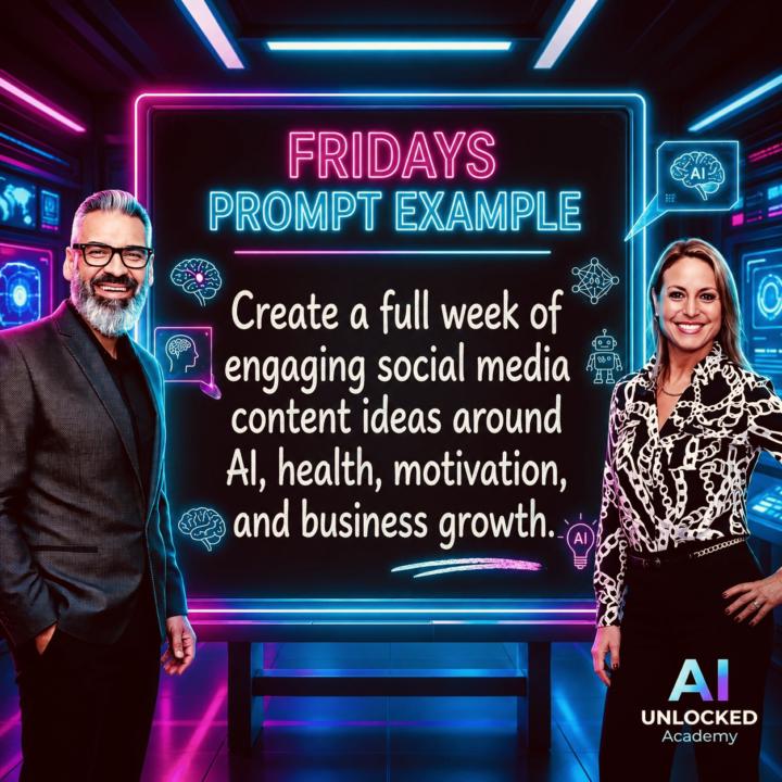 🚀 FRIDAY’S PROMPT EXAMPLE 🚀