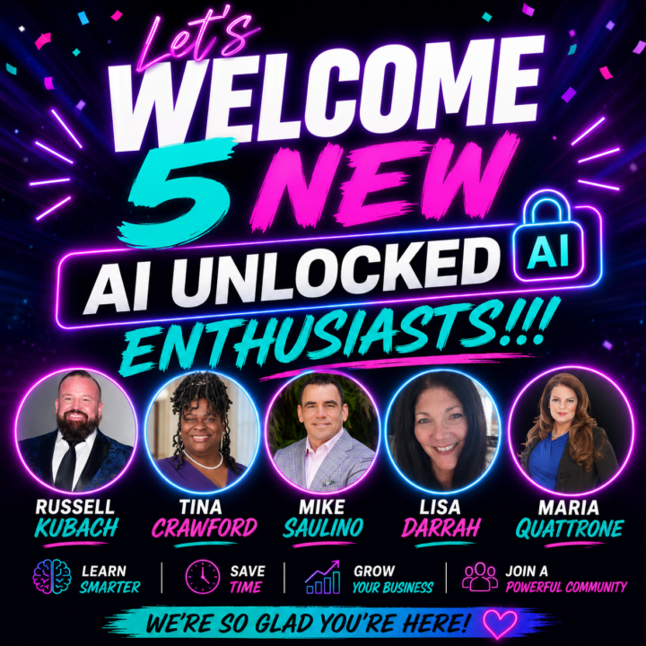 NEW AI ENTHUSIASTS: WELCOME ! 
