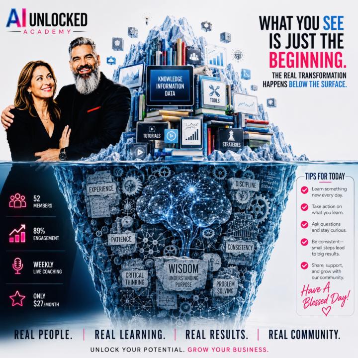 ☀️ GOOD MORNING AI UNLOCKED FAMILY!