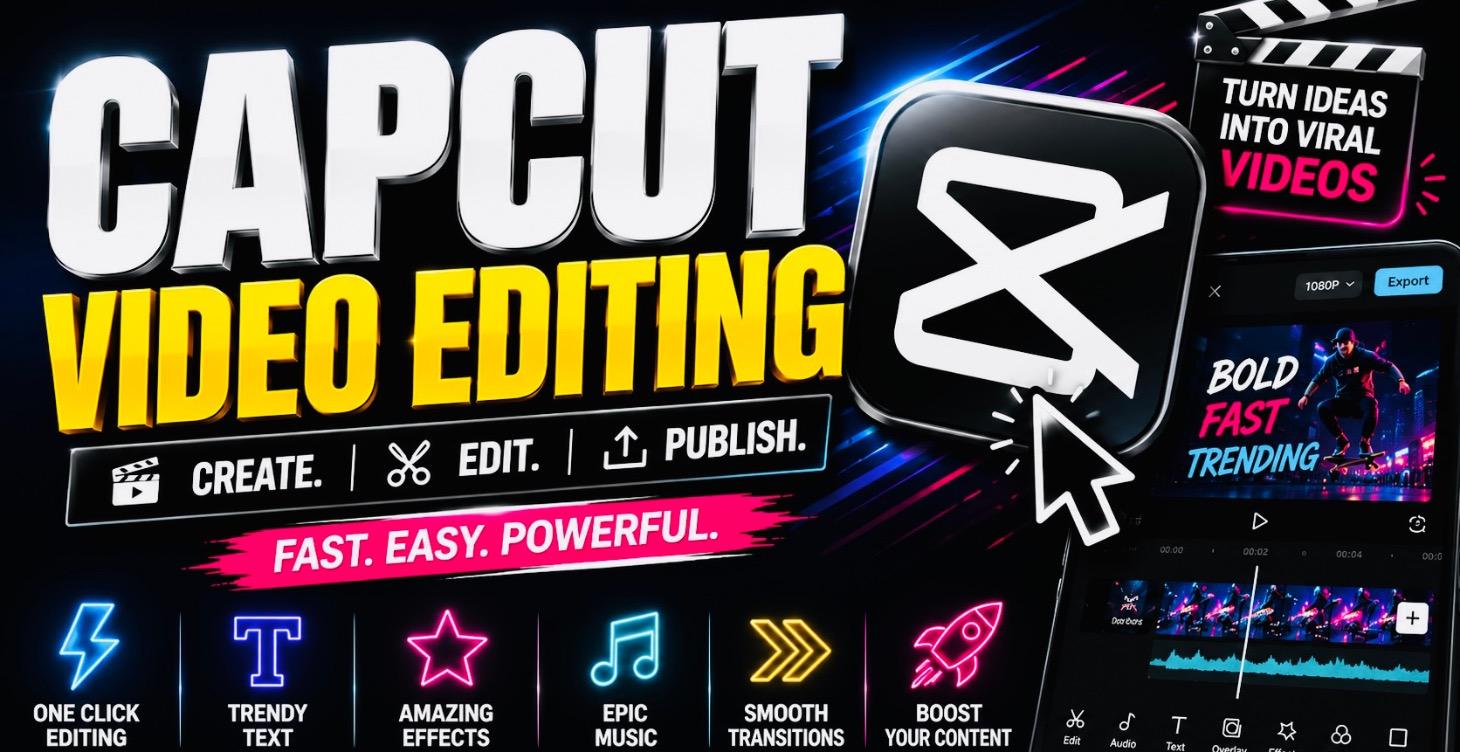 CAPCUT VIDEO EDITING