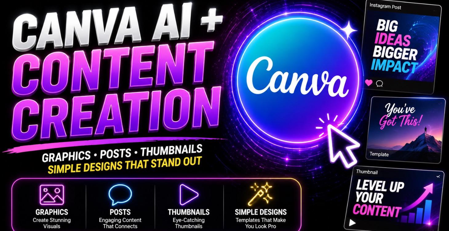 CANVA AI + CONTENT CREATION
