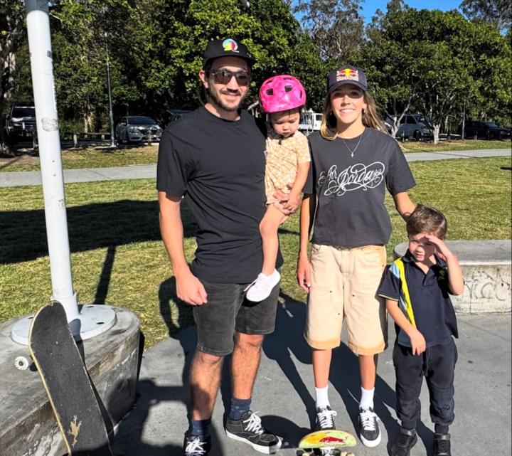 Met Chloe Covell at Pizzey Skatepark 🤘