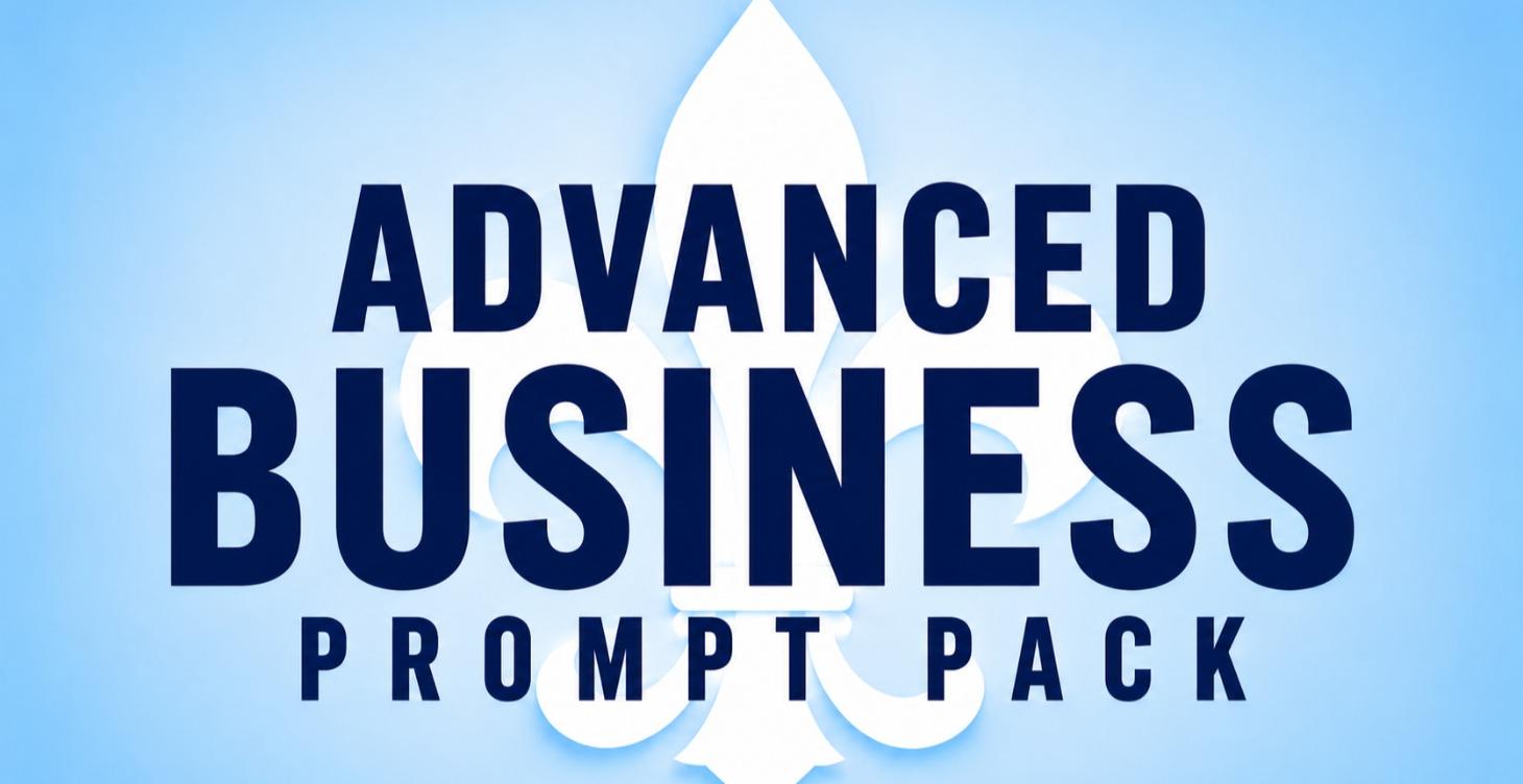 Advanced Business Prompt Pack