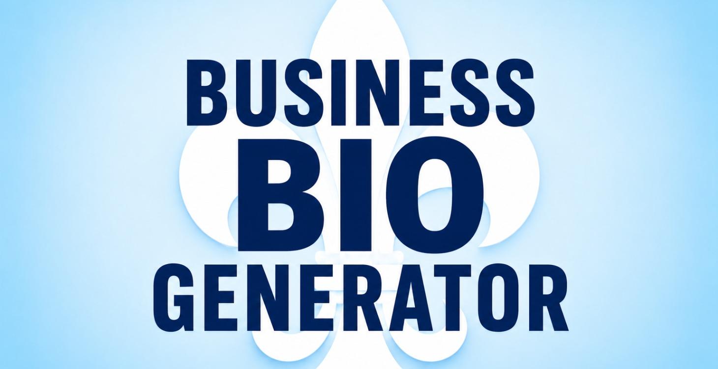 Business Bio Generator