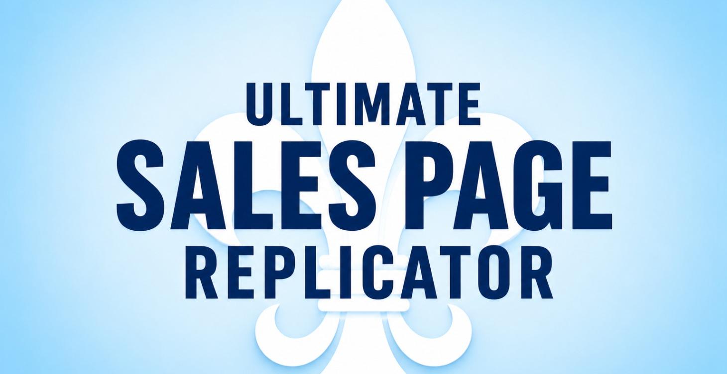 Ultimate Sales Page Replicator