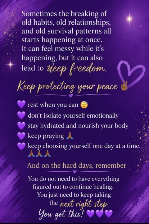 Friday Food For Thought 💜💜💜