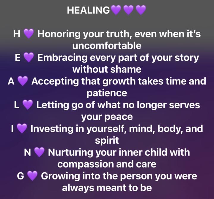 HEALING💜
