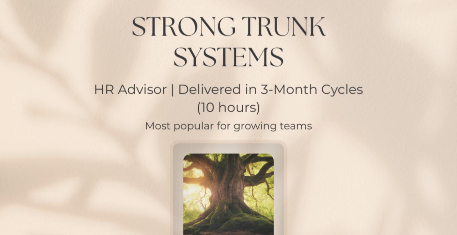 🌳 Strong Trunk Systems