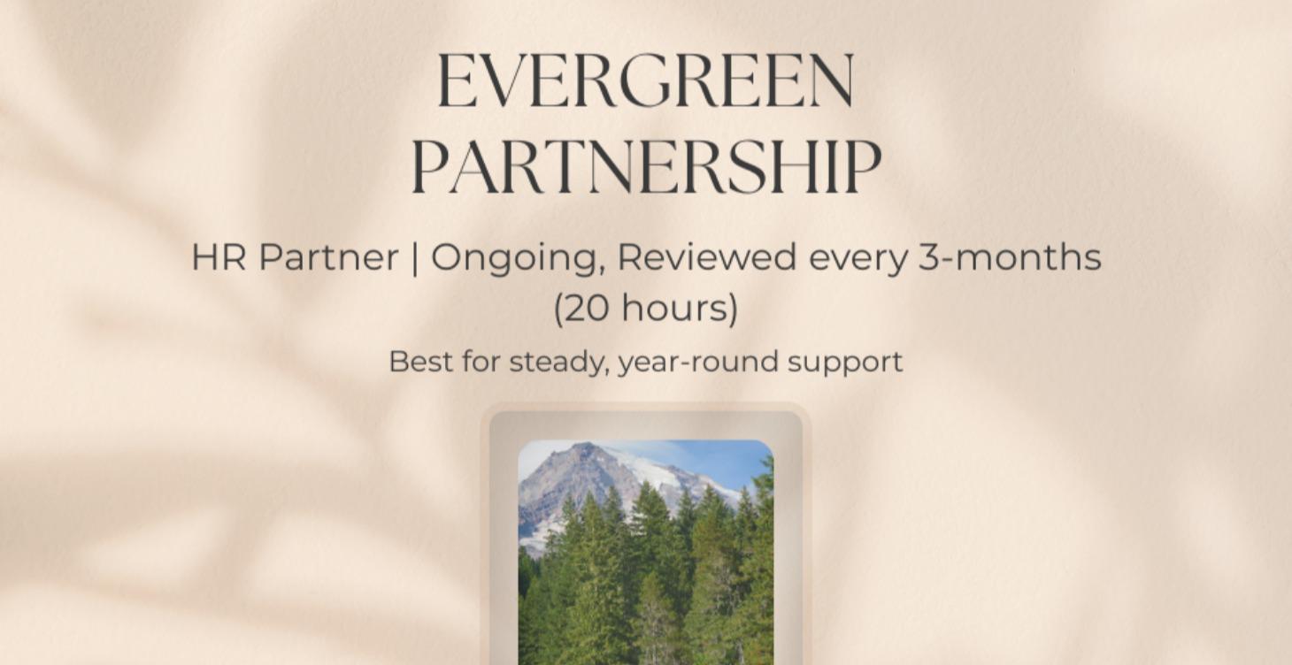 🌲 Evergreen Partnership