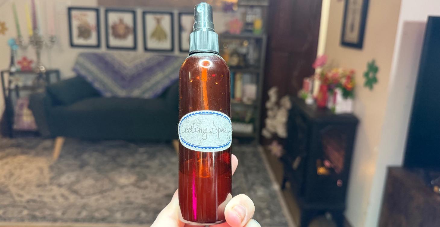 Cooling Herbal Spray Recipe