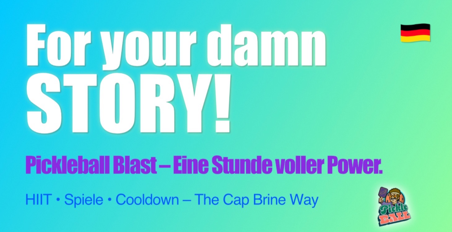 🇩🇪🔥 Pickleball Blast – Hour of Power