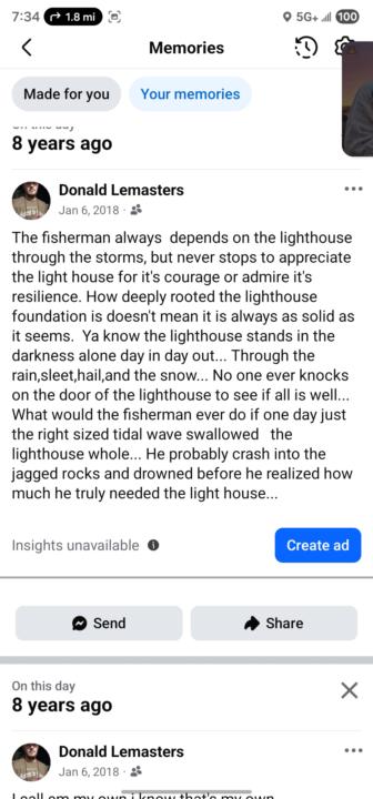 The fisherman and the lighthouse