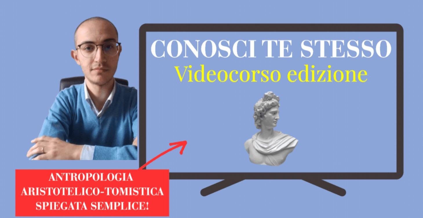 CONOSCI TE STESSO. Antropologia cattolica
