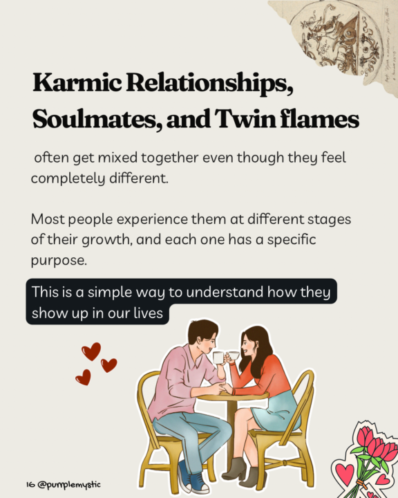 Karmic relationships, soulmates, and twin flames
