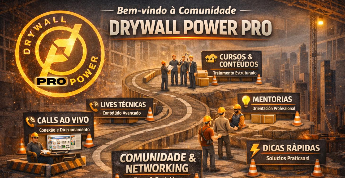 🧱 ROADMAP – COMUNIDADE DRYWALL POWER PRO