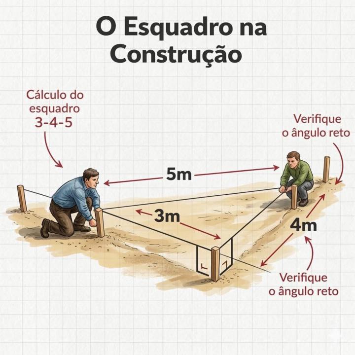 O Esquadro na Construção 