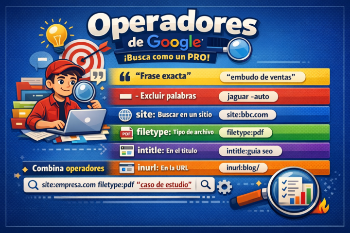 📌 Guía rápida: Operadores de Google (busca como un PRO)