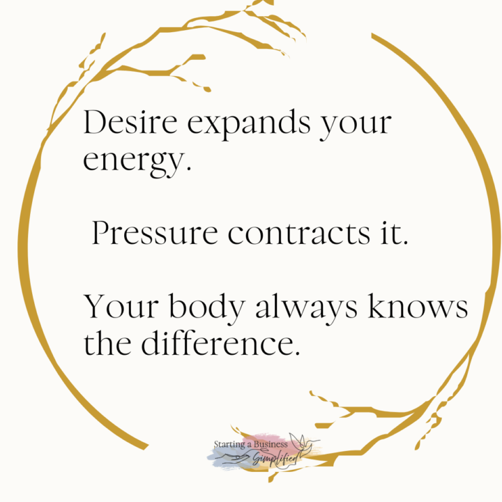 How to assess whether a business idea comes from desire or pressure