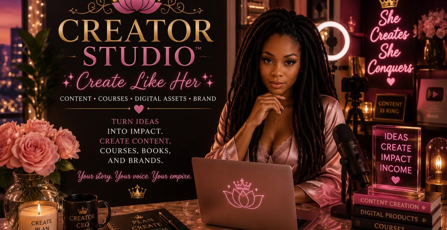 🎬 Creator Studio™: Create Like Her
