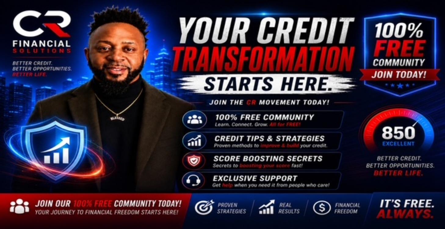 Your Credit Transformation Starts Here!