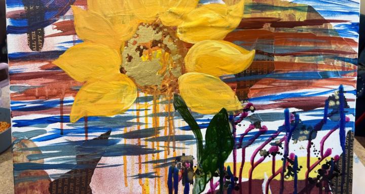 Ms Jolly’s art gallery