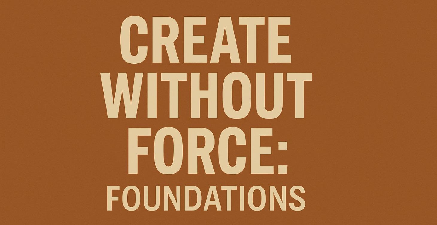 Create Without Force: Foundations by pineappleCITI