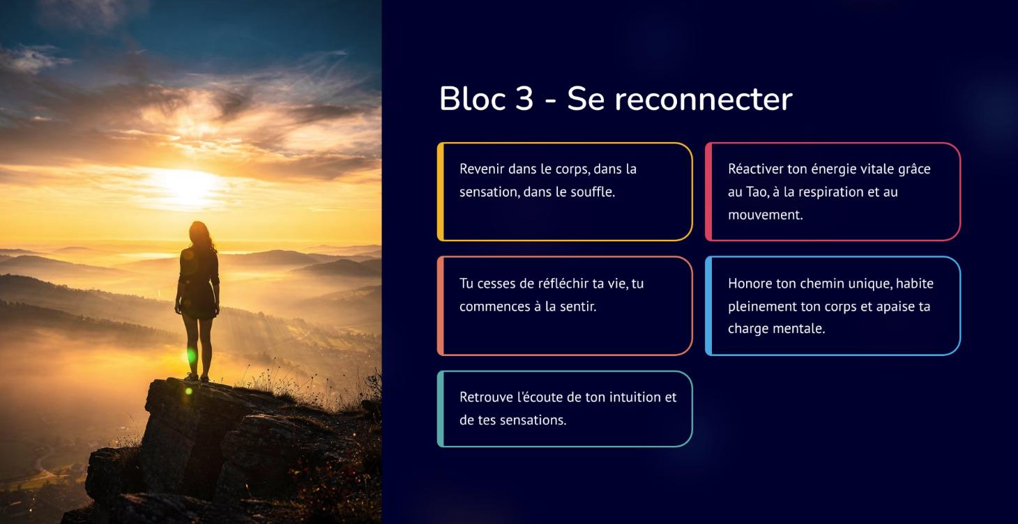 Bloc 3 -  Se reconnecter