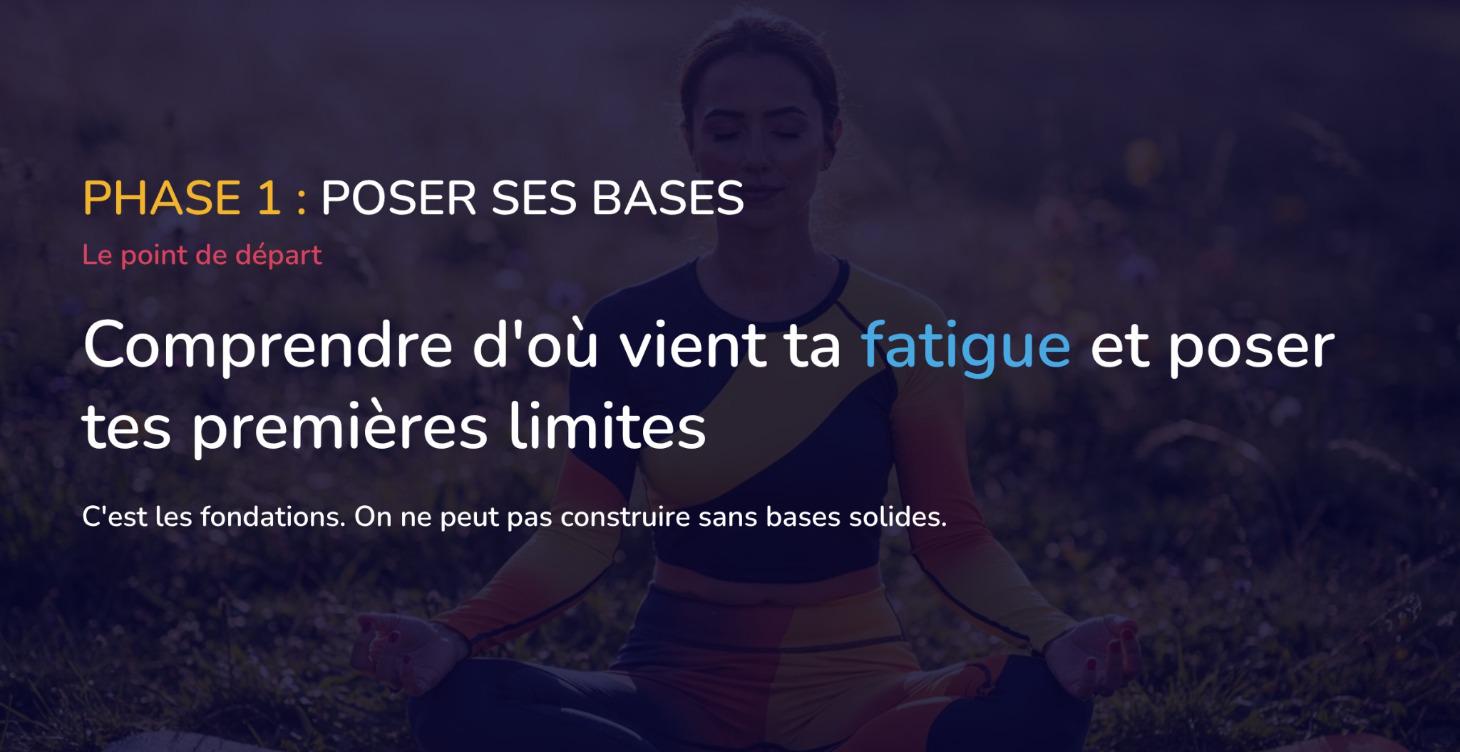 Phase 1 - Poser ses bases