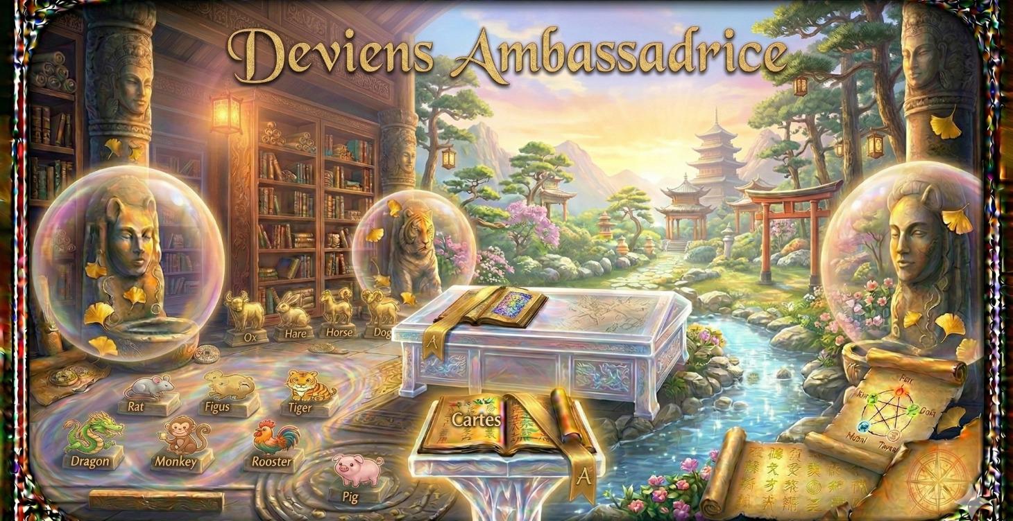 🌟 AMBASSADRICE (Ambassadeur)