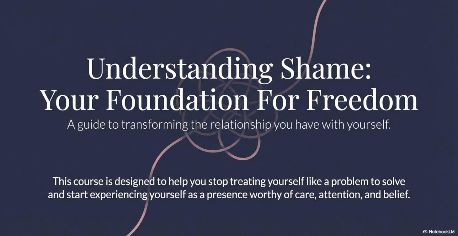 Understanding Shame: Your Foundation For Freedom