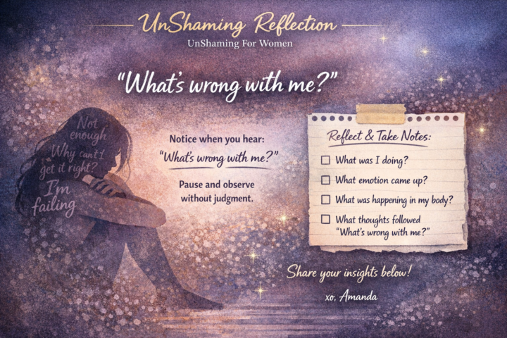 🪞  UnShaming Reflection