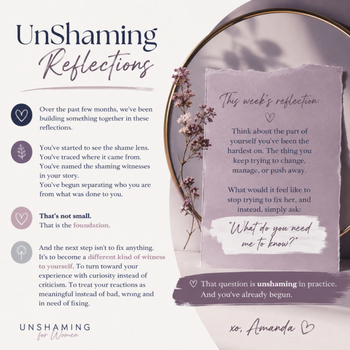 🪞 UnShaming Reflections