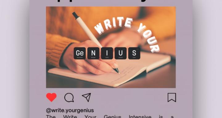 Write Your Genius