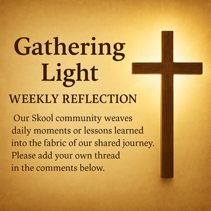 🌿 3. Weekly Rhythm Reflection — “Gathering Light”