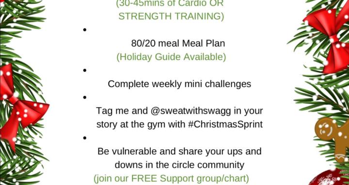 21 day Christmas Sprint 