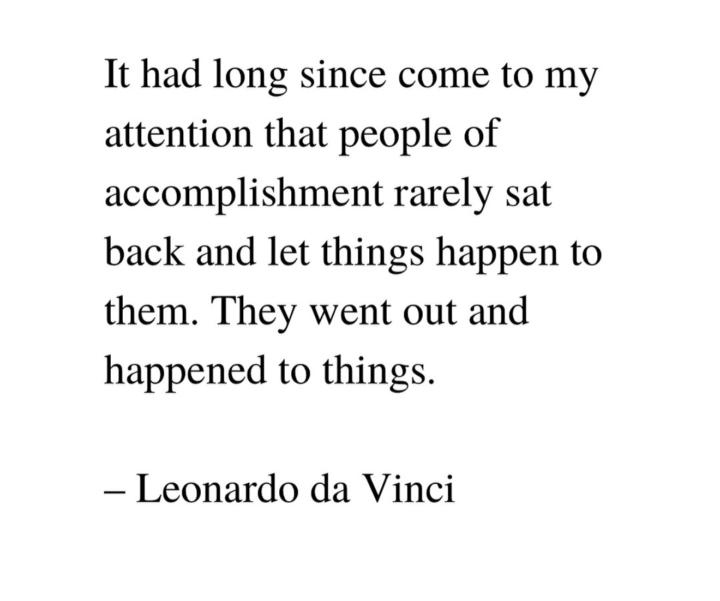 Don’t Let Life Happen to You…