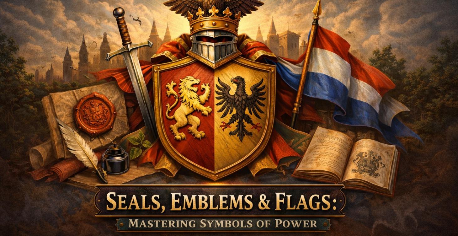 🛡️ Seals, Emblems, and Flags