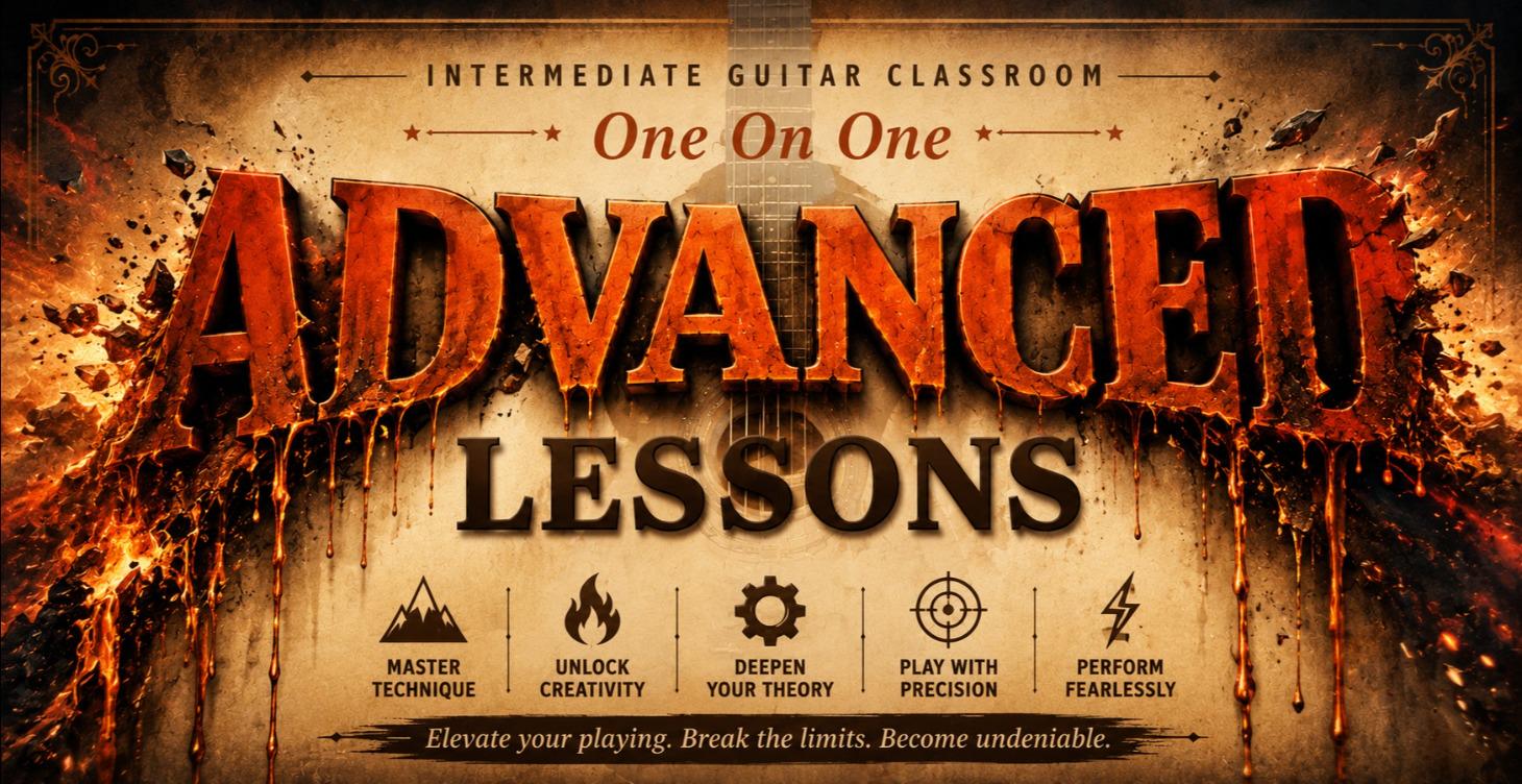 1:1 One on One Advanced Lessons