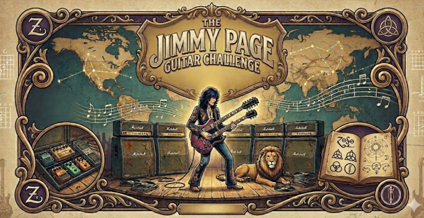 4-Day Jimmy Page Guitar Challenge