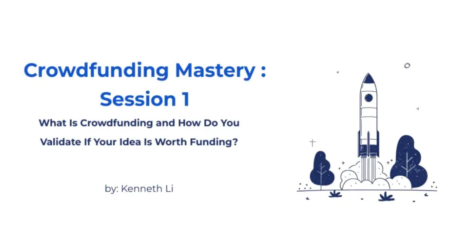 Master the Kickstarter Blueprint