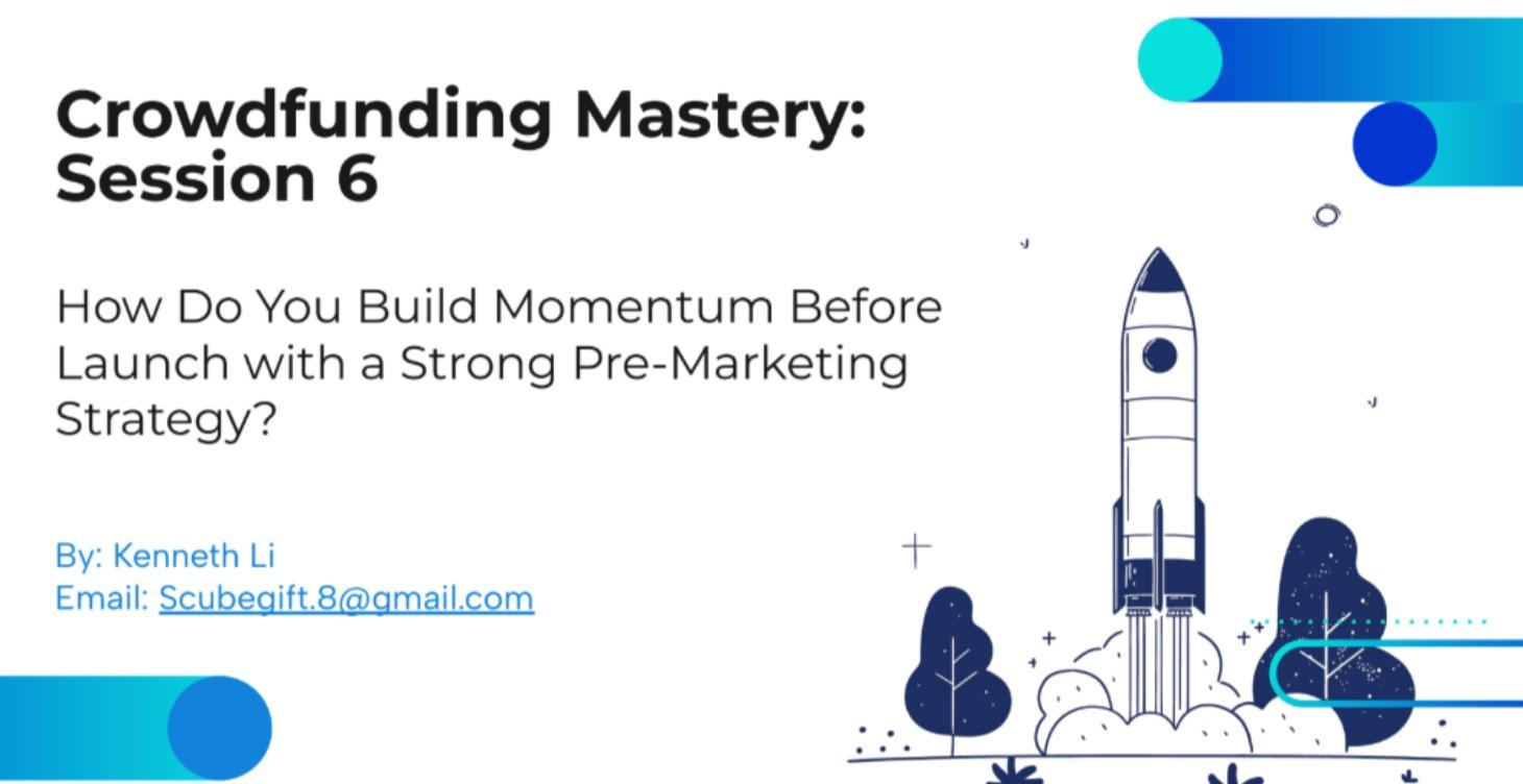 Execute a Proven Pre-Launch Strategy