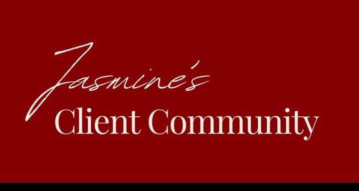 Jasmine's Client Community