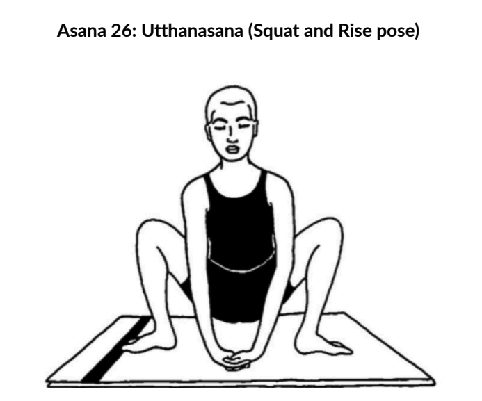 Asana of the Week (AOTW) - Week 2 - Utthanasana (Squat and Rise)