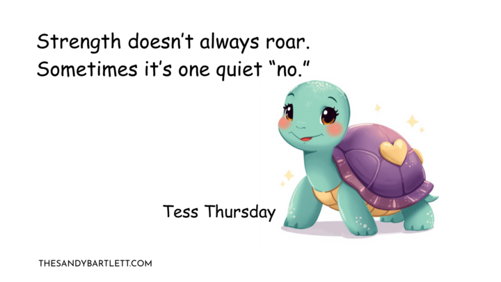 Tess has something for you today: