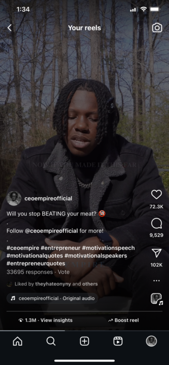 i got 1,000,000+ views again on instagram so... HERE’S HOW 👇