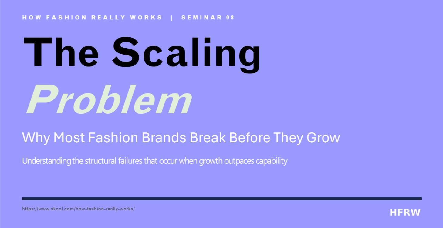 The Scaling Problem