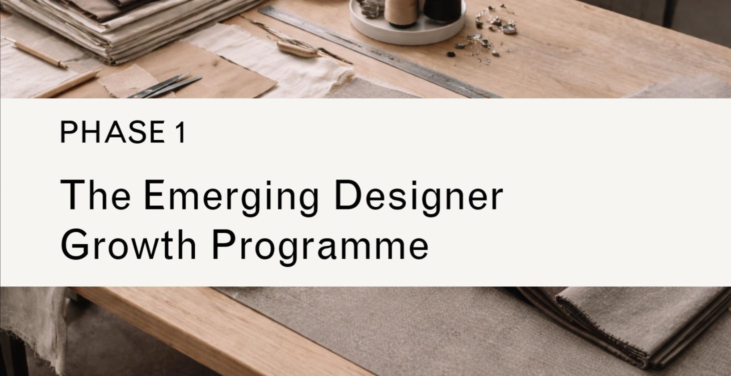 Phase 1: The Emerging Designer Growth Programme