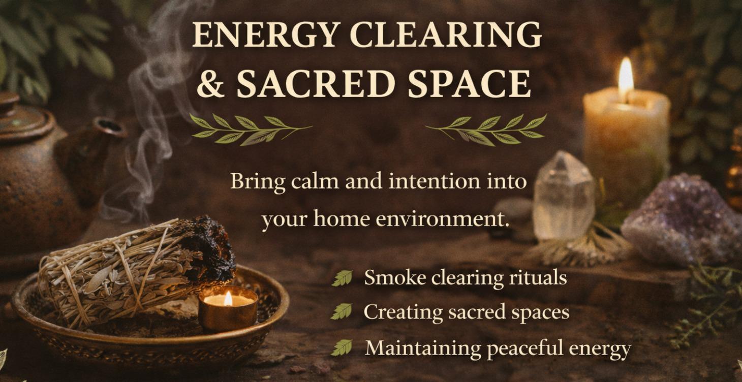 🌿Energy Clearing & Sacred Space